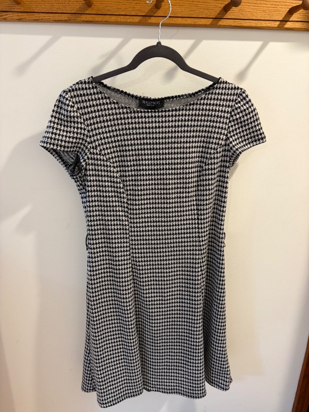 Perceptions Black and White Dress